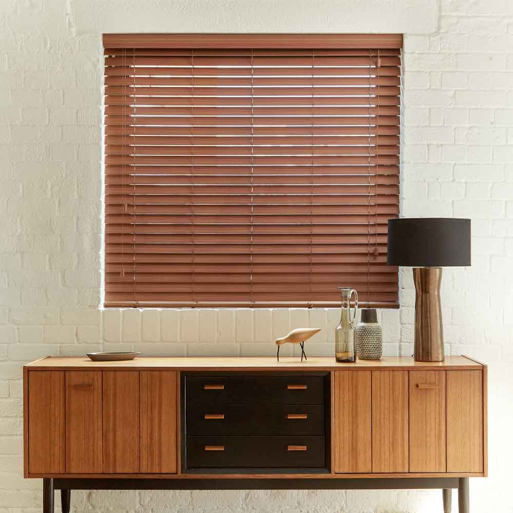 Wooden blinds in Windsor